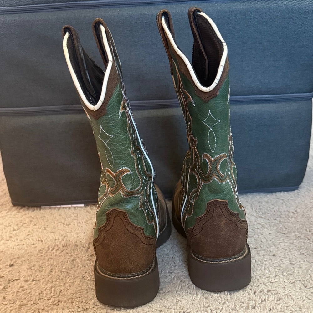 Justin Ladies Gypsy Raya Square Toe Boots - Picture 8 of 16
